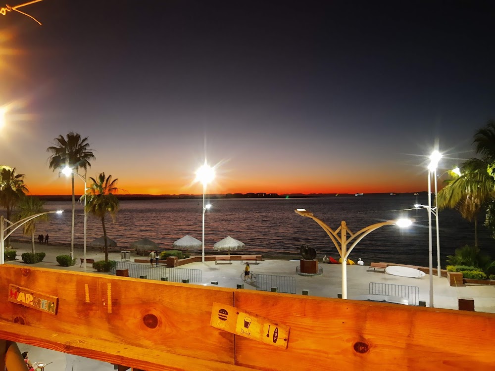 Atardecer desde la terraza de Harker